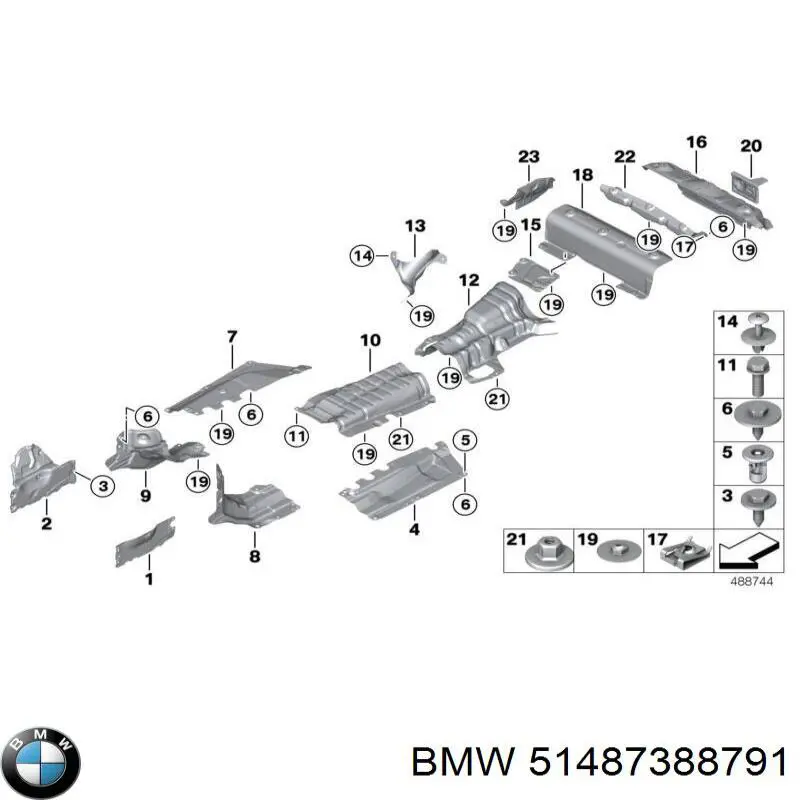 Купити 51487388791 BMW 
