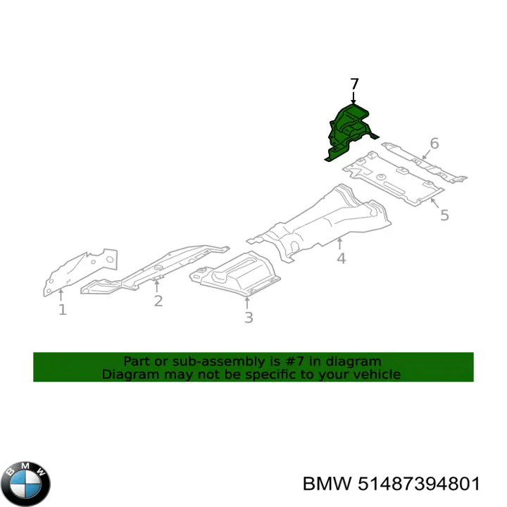  BMW 51487394801 ціна, від 50.68 USD