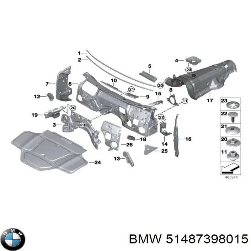 51487398015 BMW 