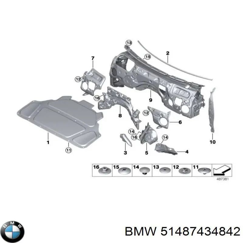  51487434842 BMW