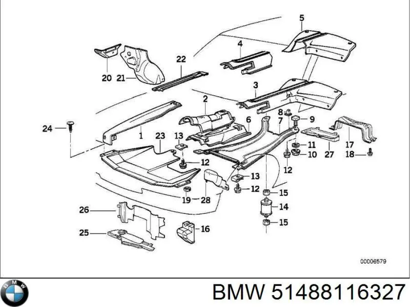  BMW 51488116327 ціна, від 28.92 USD