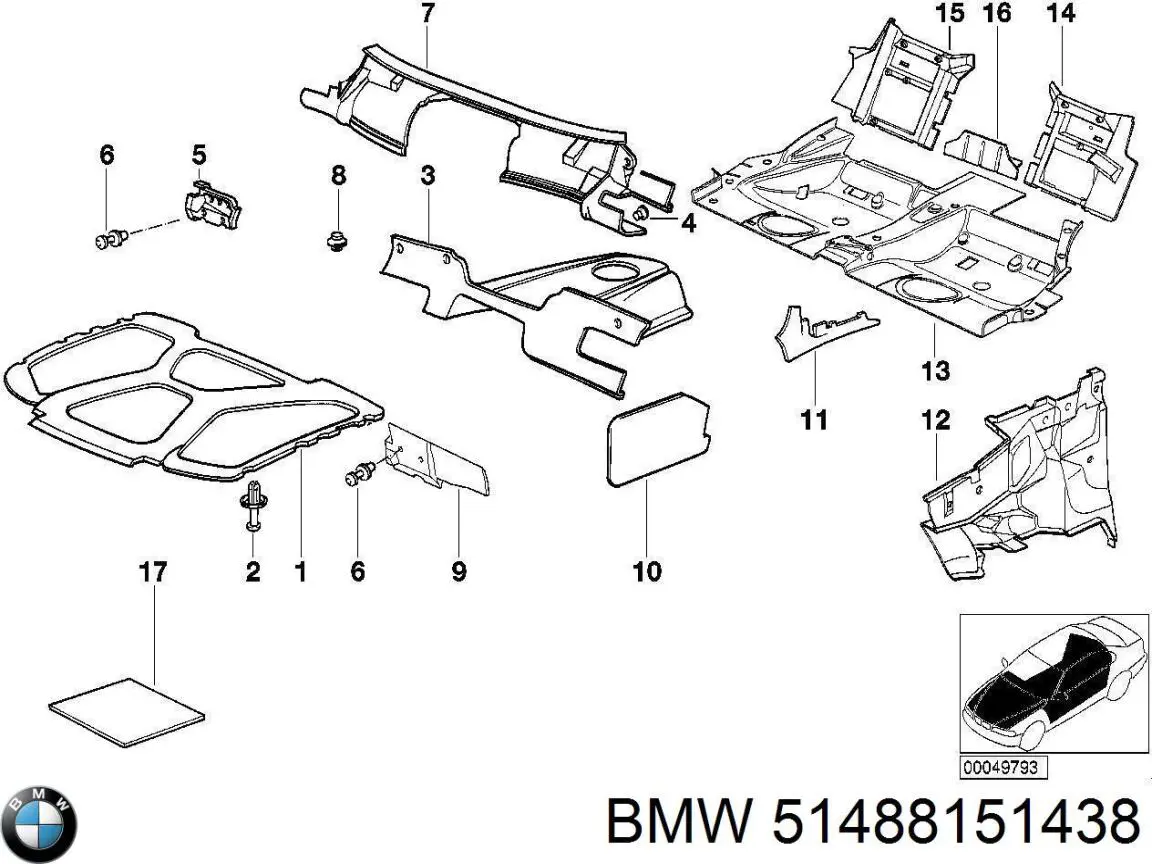  51488151438 BMW