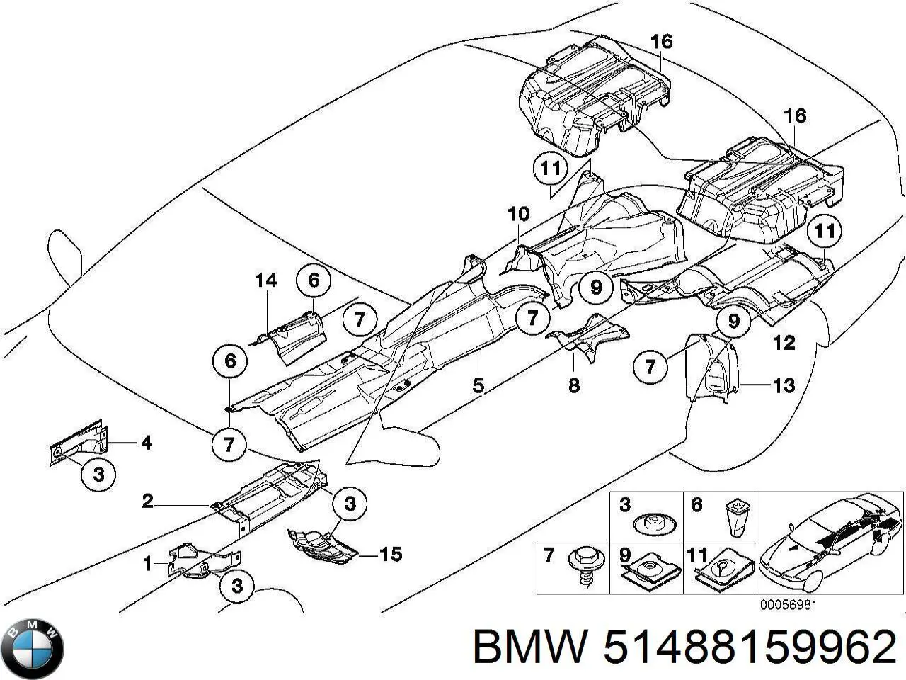 BMW 51488159962 ціна, від 39.04 USD