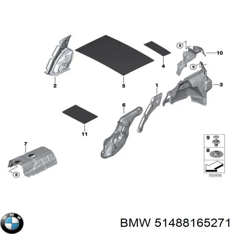  BMW 51488165271 ціна, від 27.22 USD