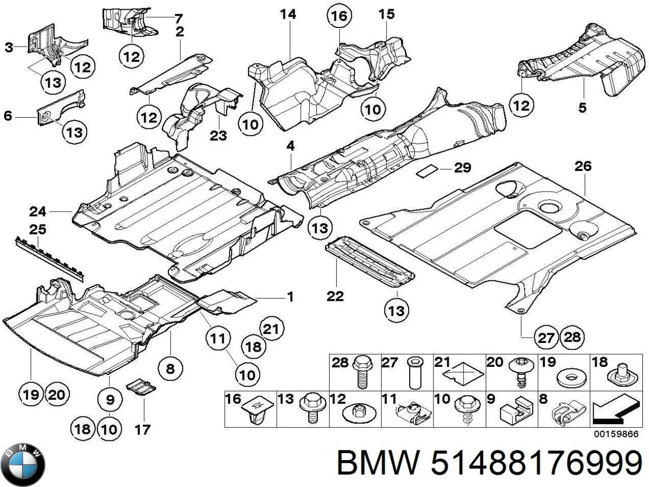  BMW 51488176999 ціна, від 265.39 USD