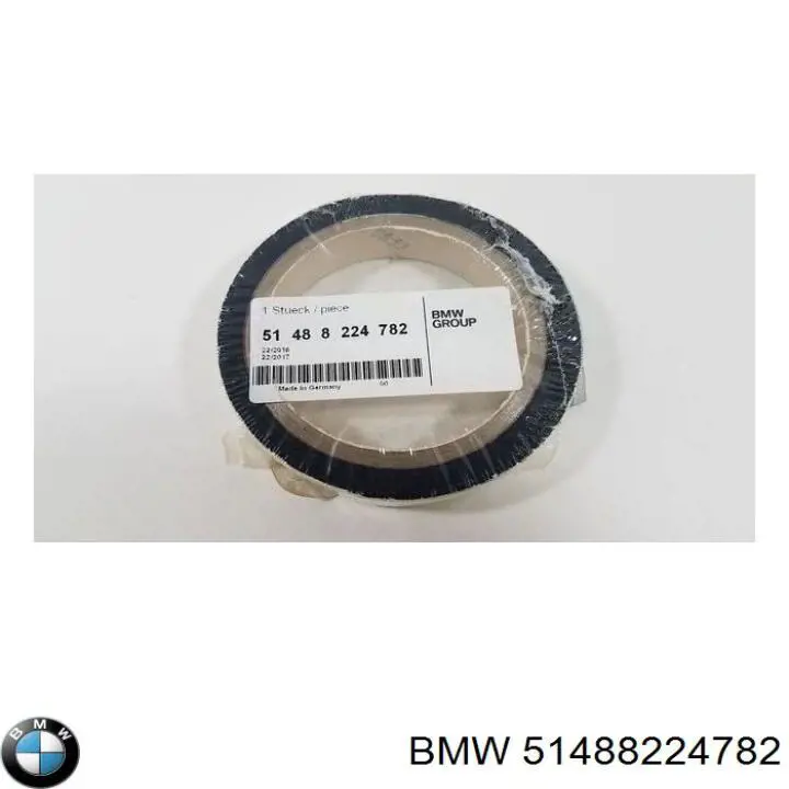 51488224782 BMW Молдинг лобового скла, верхній