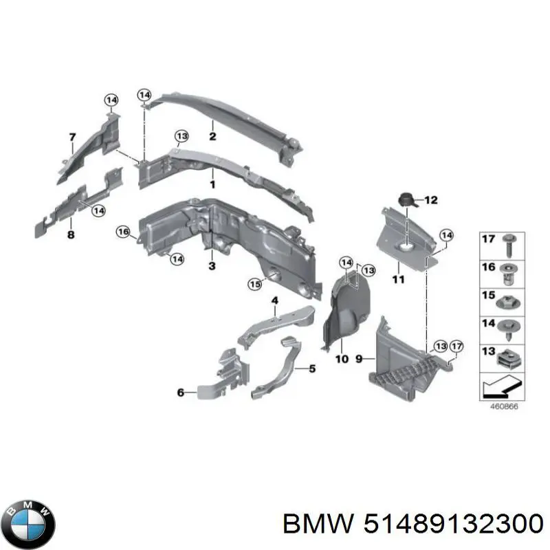 Купити 51489132300 BMW 