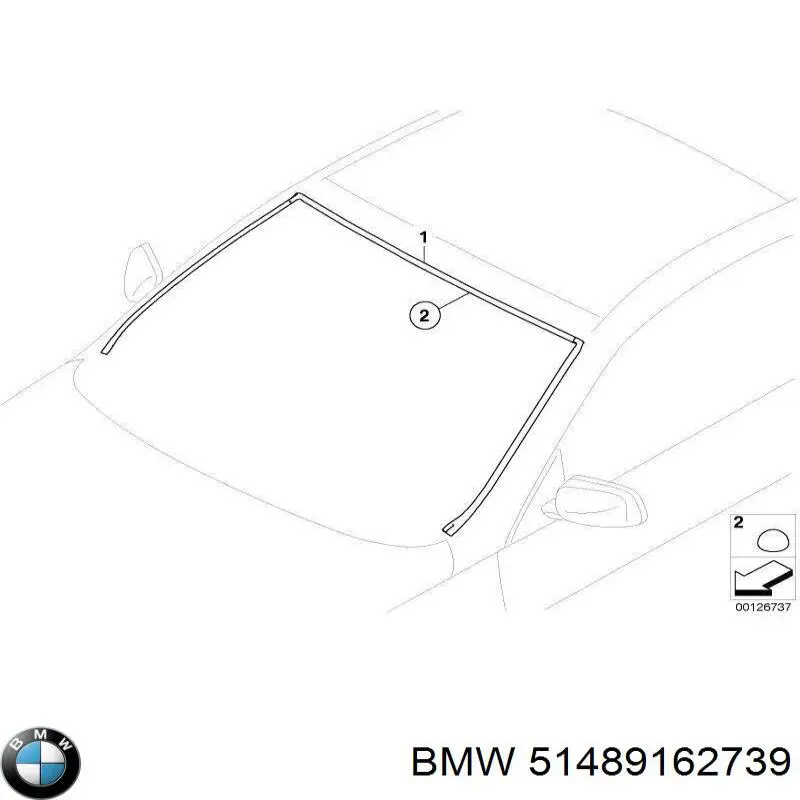Шумоізоляція моторного щита BMW 51489162739 ціна, від 66.89 USD