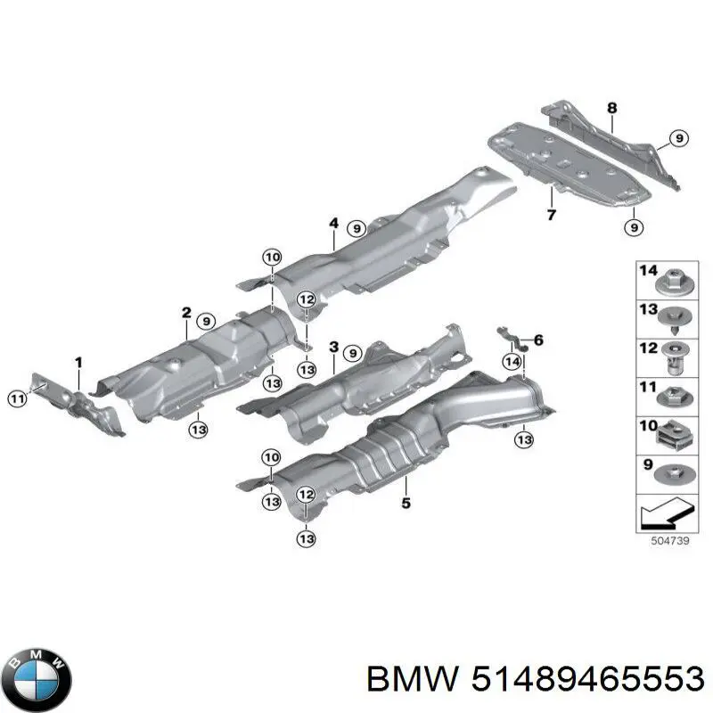  BMW 51489465553 ціна, від 6.33 USD