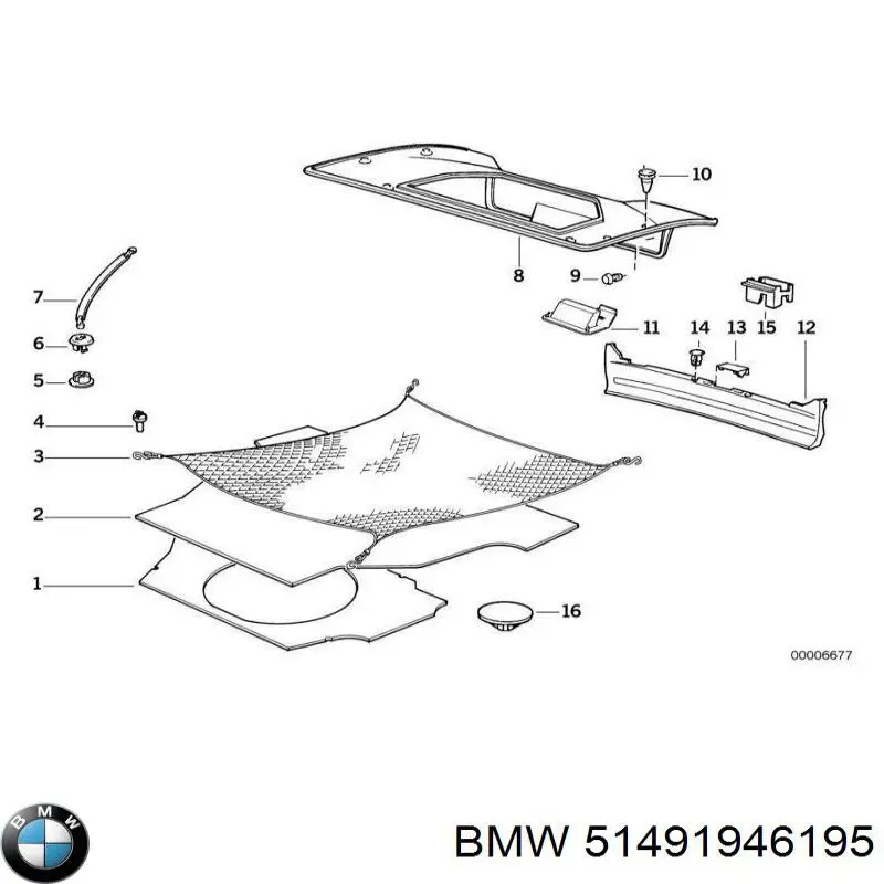  BMW 51491946195 ціна, від 2.72 USD