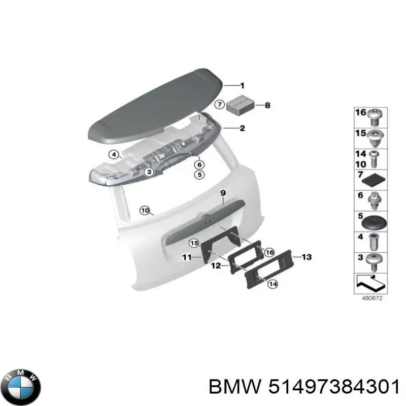  51497384301 BMW