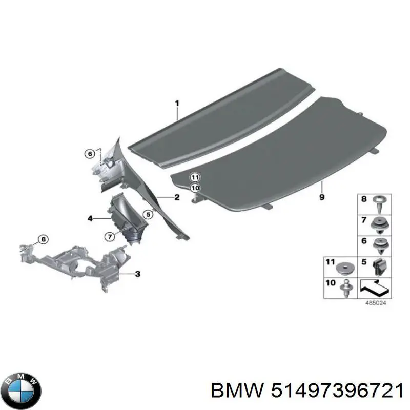  BMW 51497396721 ціна, від 3.88 USD