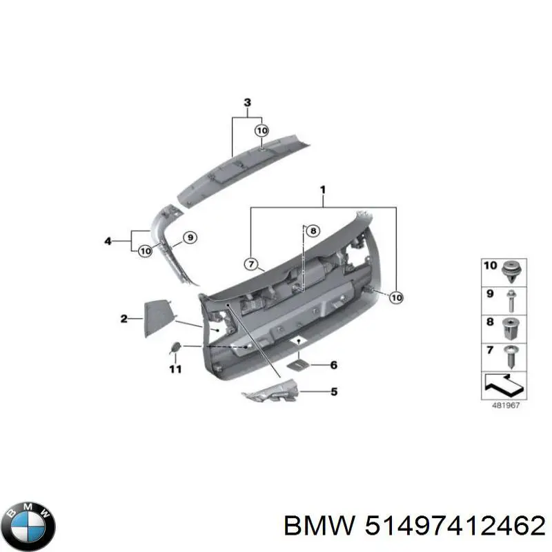  51497412462 BMW