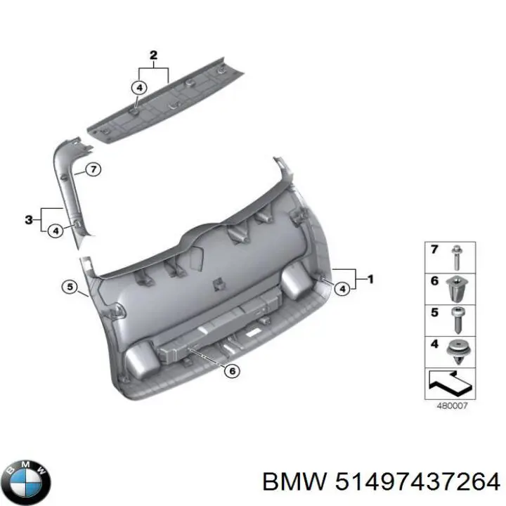 51497437264 BMW 