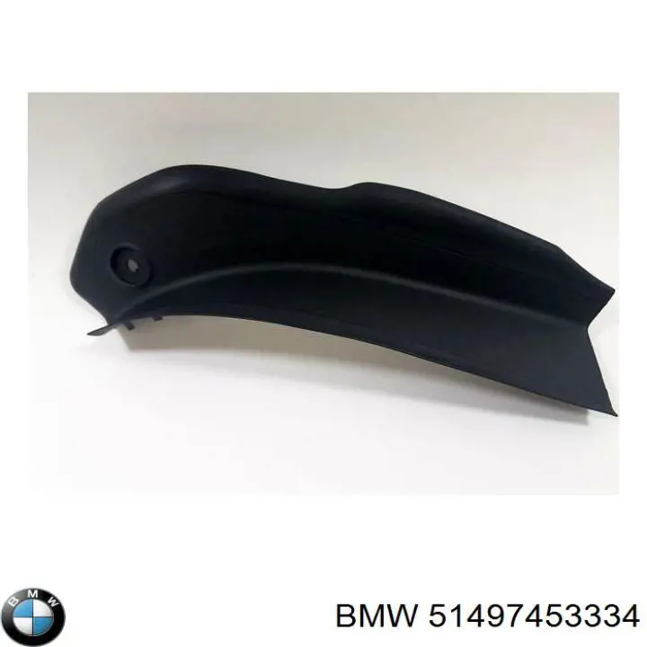 Накладка ринви задня права BMW 51497453334 ціна, від 46.91 USD