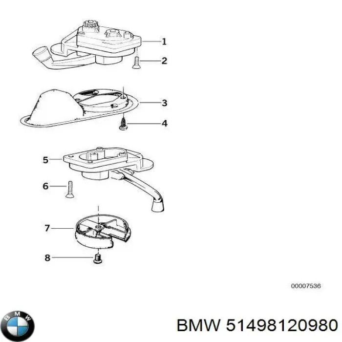  BMW 51498120980 ціна, від 11.65 USD