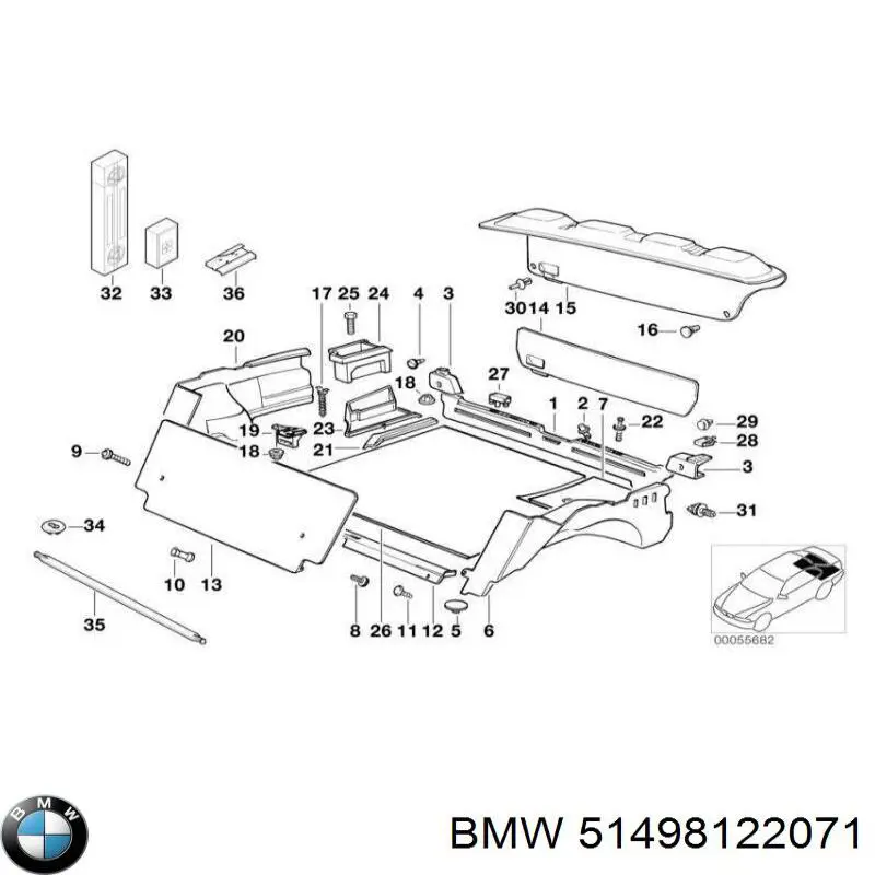 51498122071 BMW 