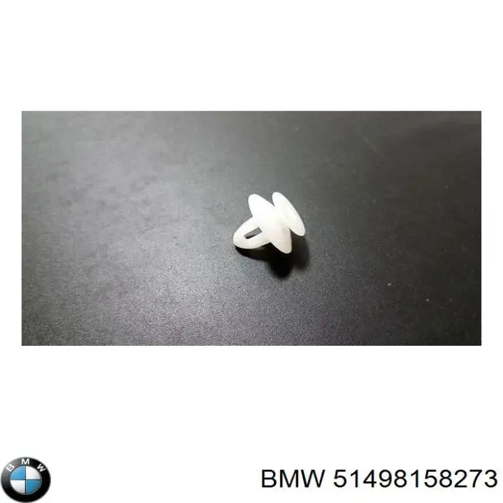Пістон (кліп) кріплення підкрилки переднього крила BMW 51498158273 ціна, від 0.63 USD
