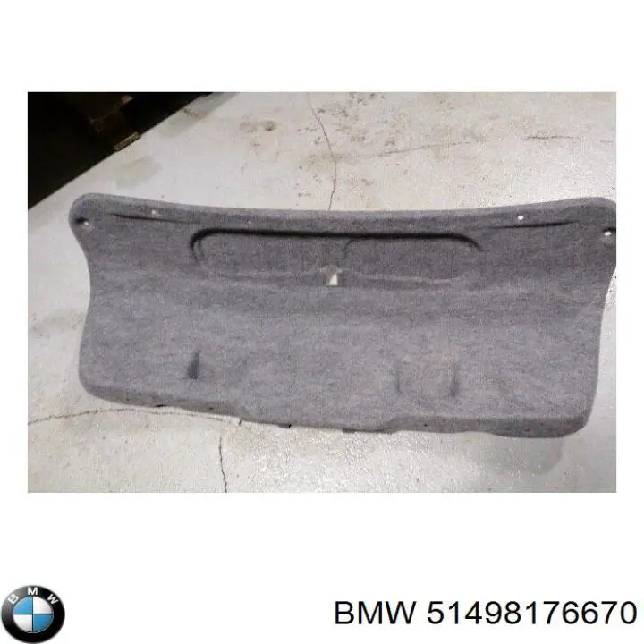 Обшивка кришки багажника BMW 51498176670 ціна, від 10.72 USD