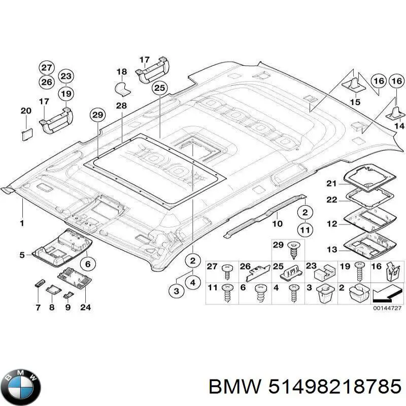  BMW 51498218785 ціна, від 28.66 USD