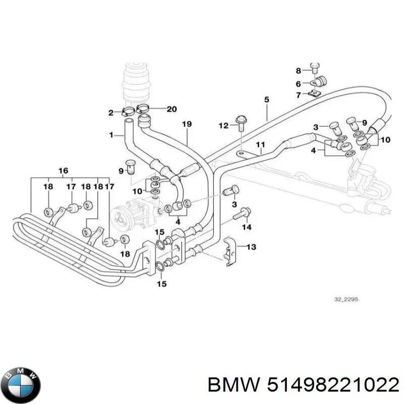 51498221022 BMW 