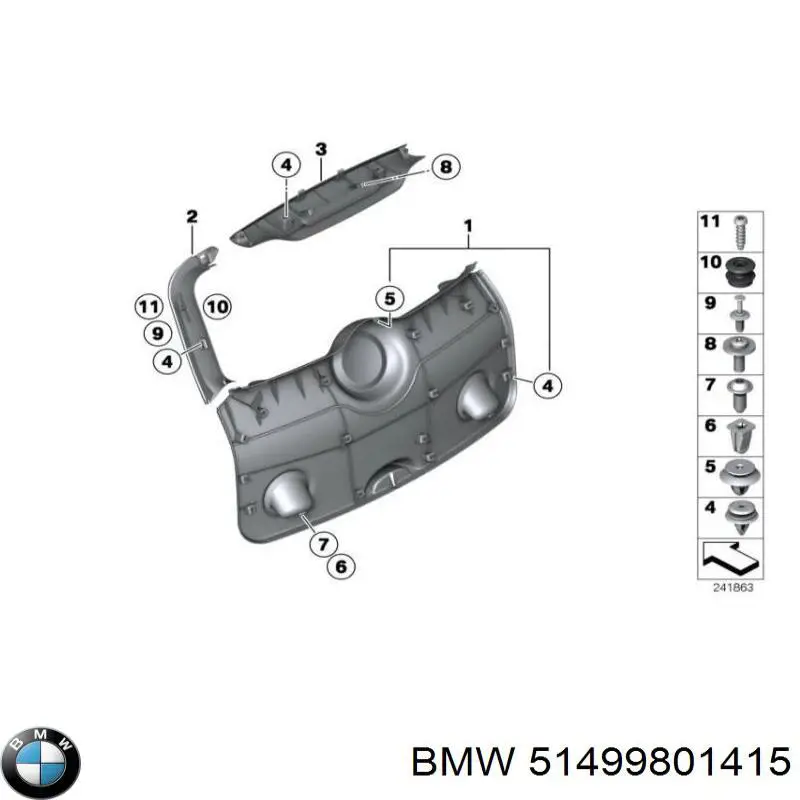 51499801415 BMW 