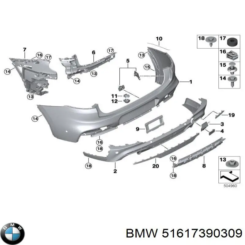  51617390309 BMW