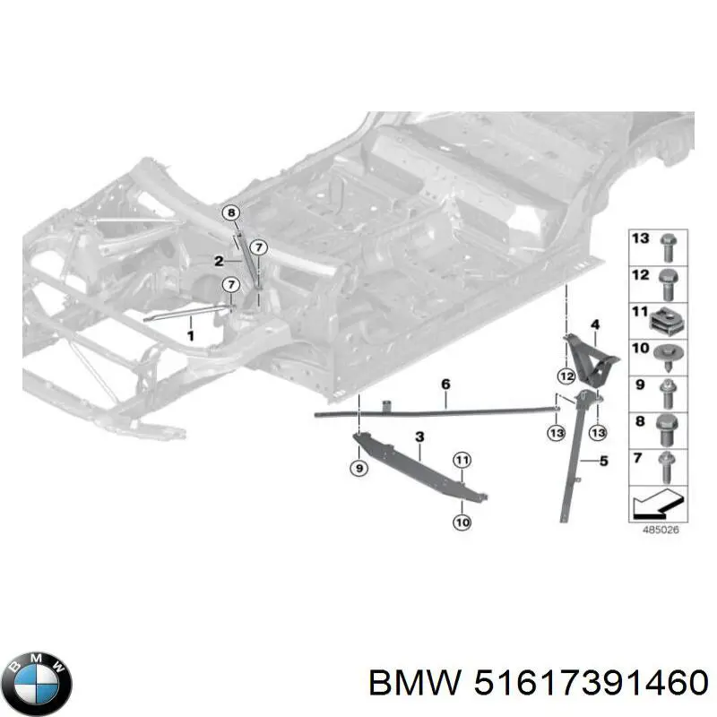  51617391460 BMW