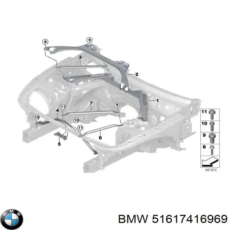  51617416969 BMW