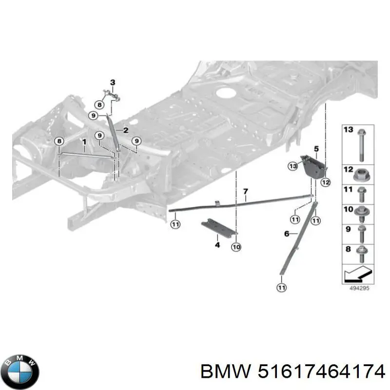 51617464174 BMW 