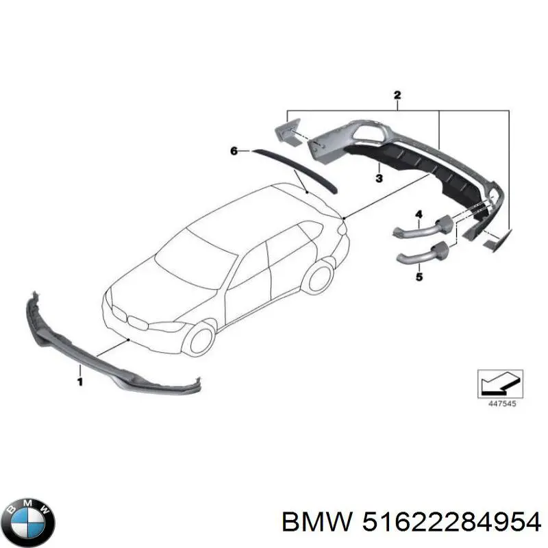  BMW 51622284954 ціна, від 150.39 USD