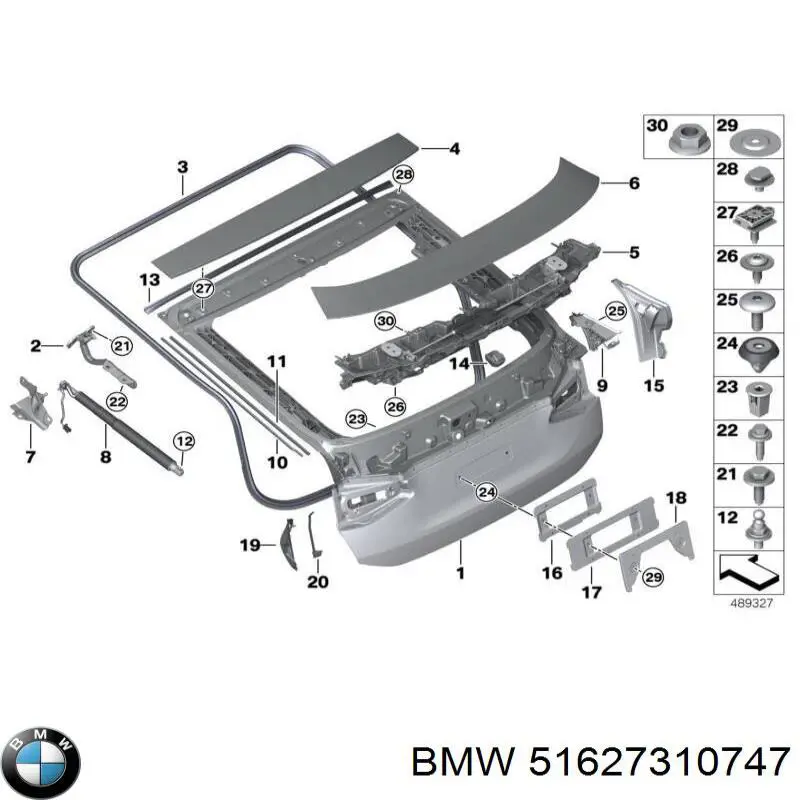  BMW 51627310747 ціна, від 204.56 USD