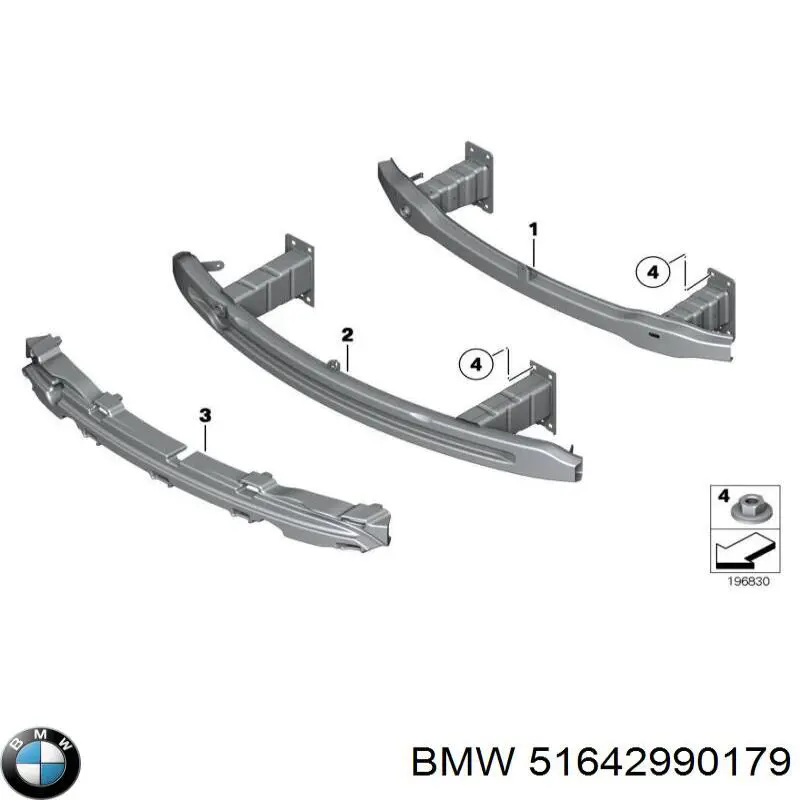 Кріплення фари передньої, лівої на BMW X1 (E84)