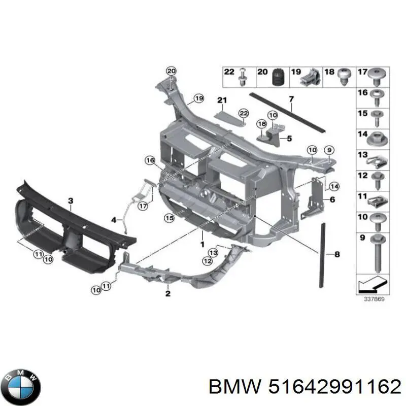  51642991162 BMW