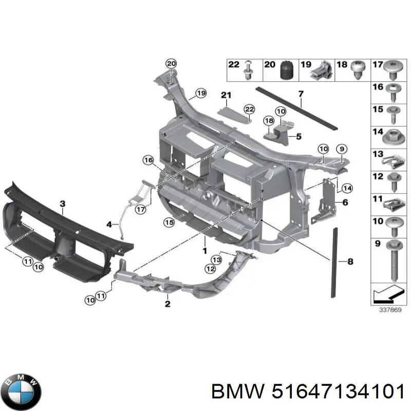  51647134101 BMW