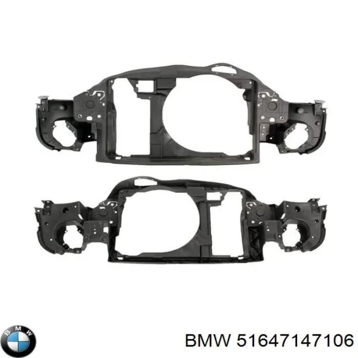 Панель передня BMW 51647147106 ціна, від 133.72 USD