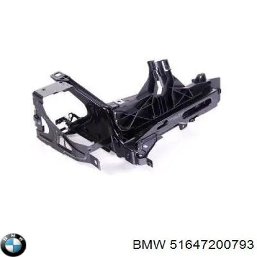 Купити 51647200793 BMW Кронштейн-адаптер кріплення фари передньої, лівою