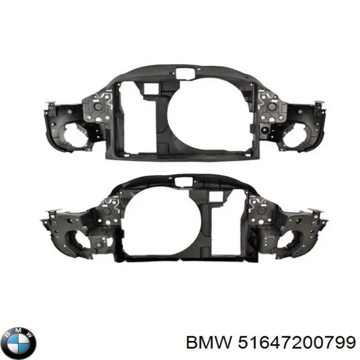 Купити 51647200799 BMW Установча панель передня