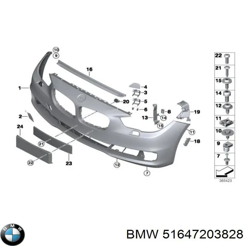  51647203828 BMW