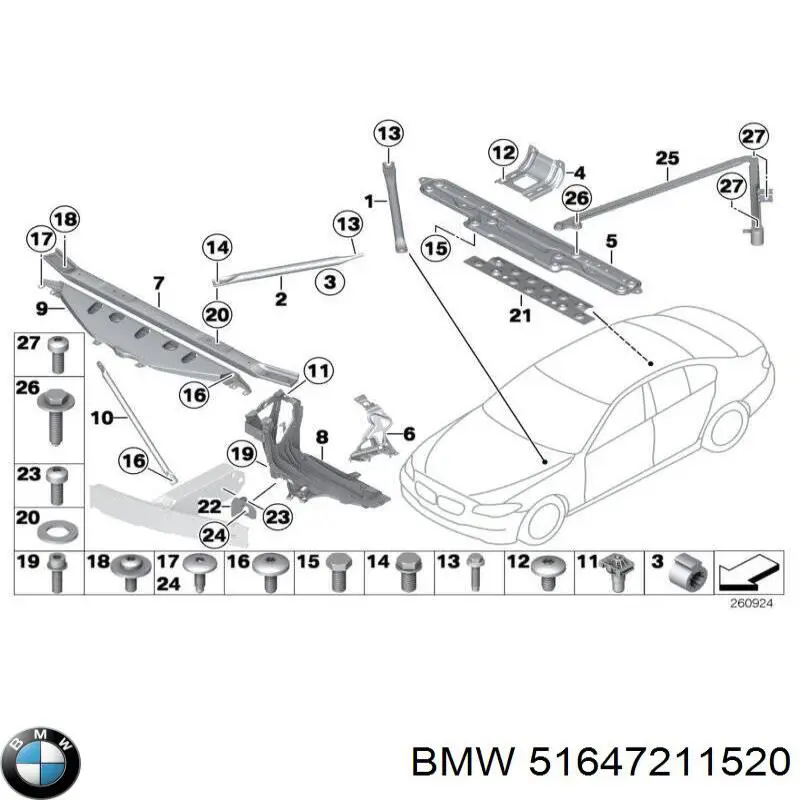  51647211520 BMW