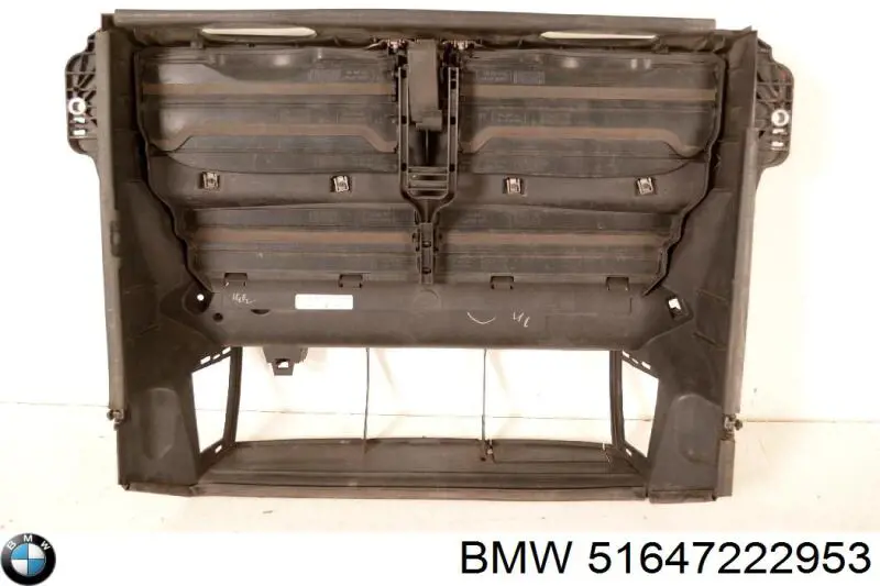 Повітроводи системи охолодження двигуна BMW 51647222953 ціна, від 74.21 USD