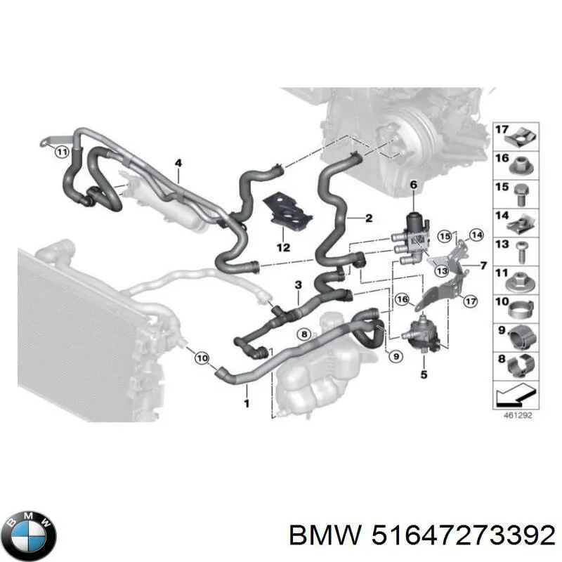  51647273392 BMW