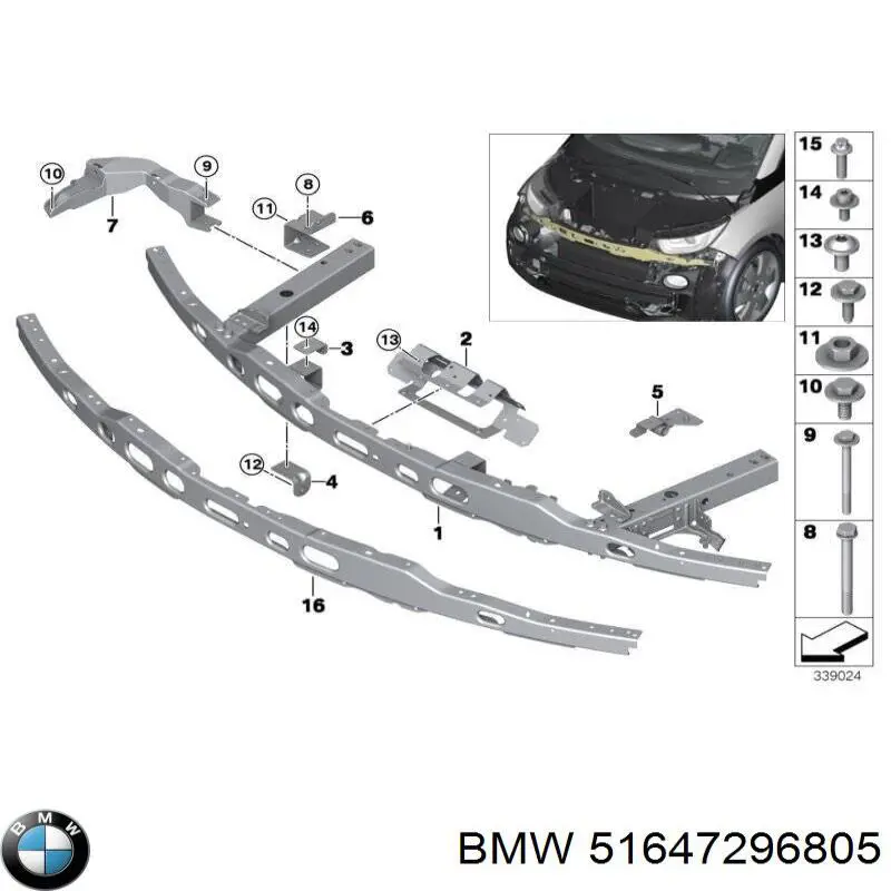  51647296805 BMW