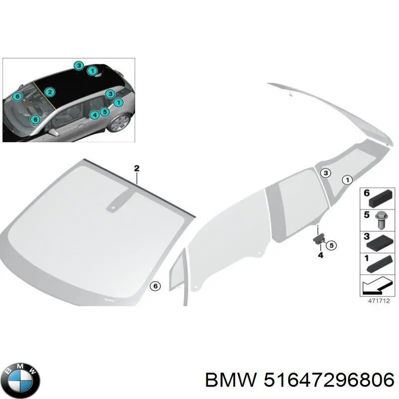 Кронштейн замку капоту BMW 51647296806 ціна, від 44.14 USD