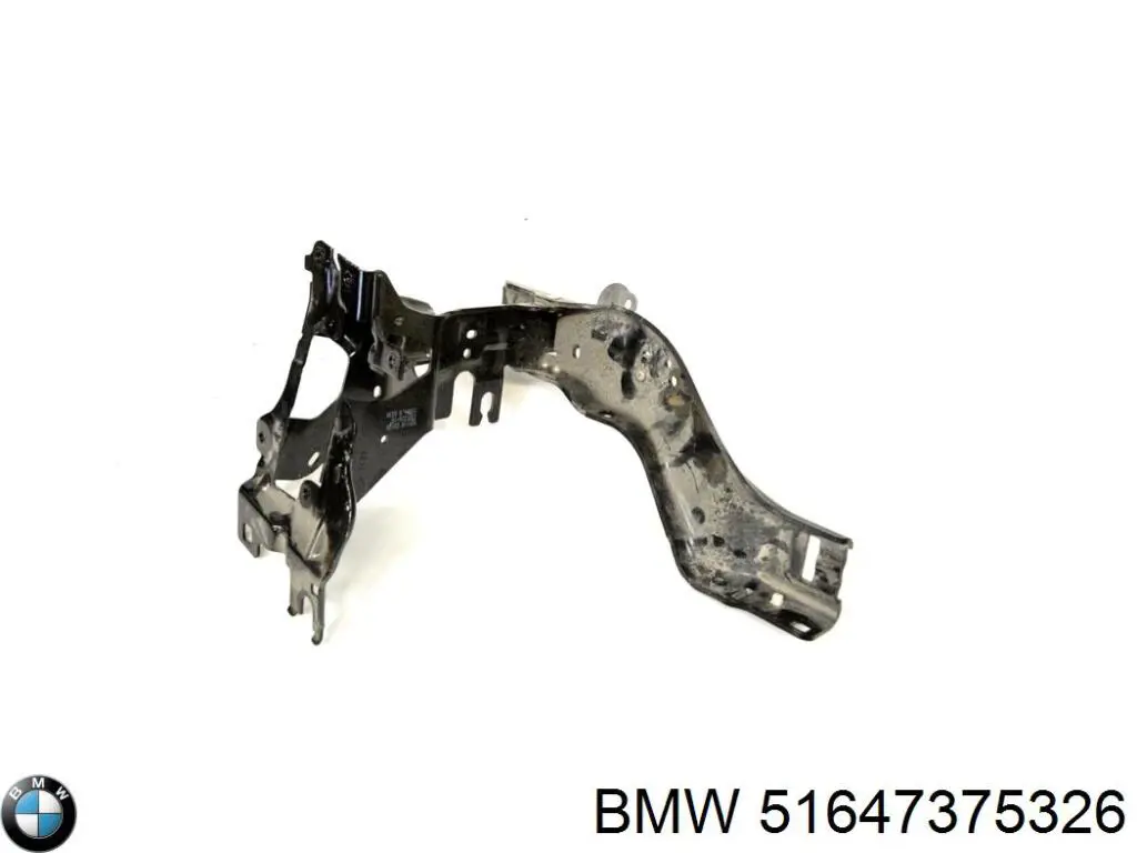 51647375326 BMW Кронштейн-адаптер кріплення фари передньої, правої