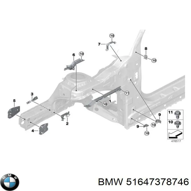  BMW 51647378746 ціна, від 181.54 USD