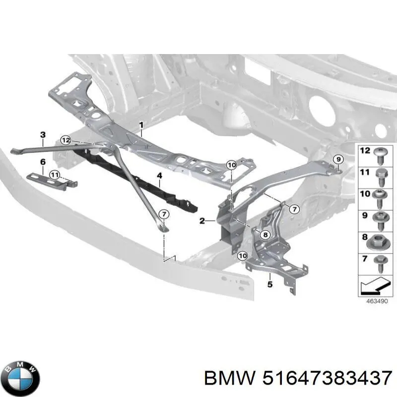  51647383437 BMW