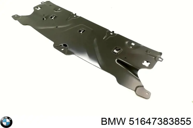 Купити 51647383855 BMW Накладка верхня передньої панелі/супорту радіатора