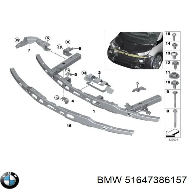  51647386157 BMW