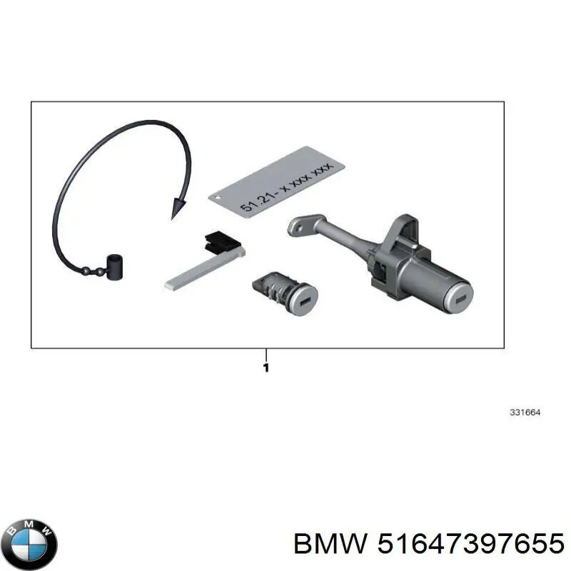  51647397655 BMW